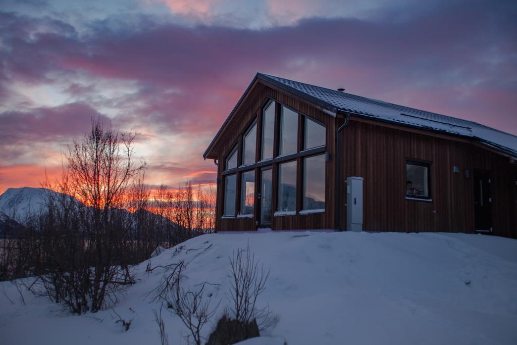 Aurora View Cabin Lyngseidet Exterior foto
